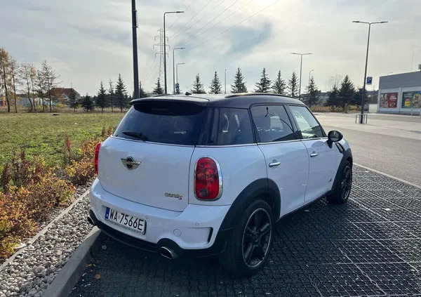 mini pomorskie MINI Countryman cena 42500 przebieg: 99000, rok produkcji 2011 z Warszawa